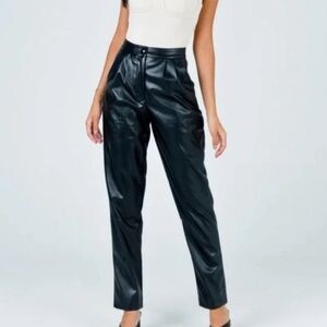 Princess Polly Faux Leather Pants